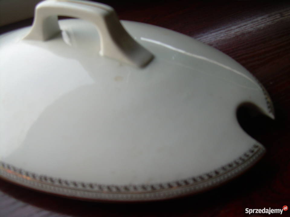 Porcelanowa pokrywa do wazy Ćmielów Warszawa