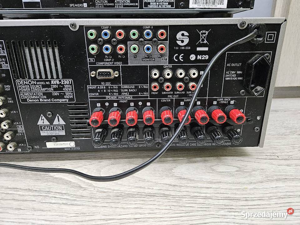 Amplituner Pioneer VSX329K czarny Kwietno sprzedam