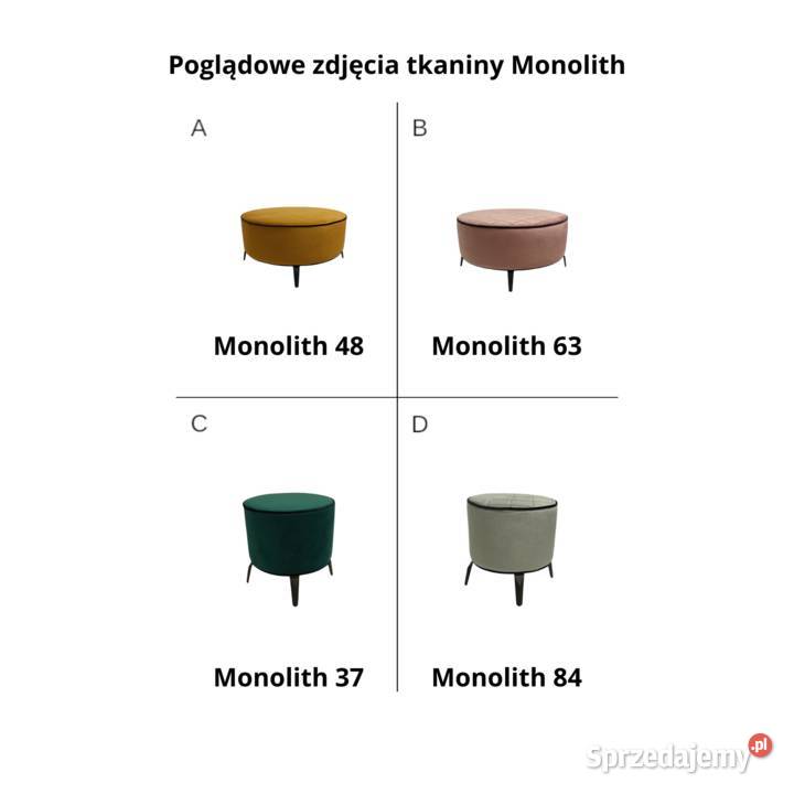 Pufa Pedro Pik 90 wysoka jakość okrągła Monolith