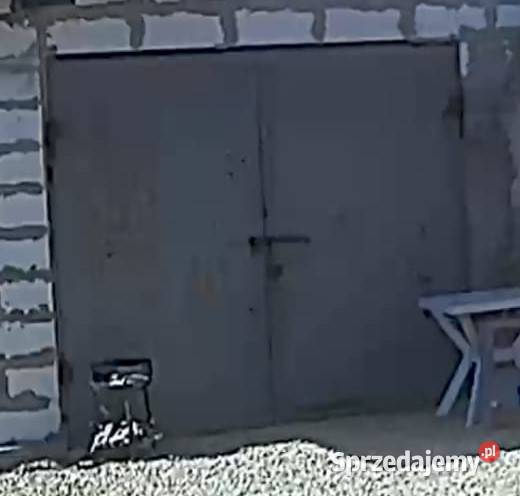 Brama garażowa dwuskrzydłowa solidna Sosnowiec