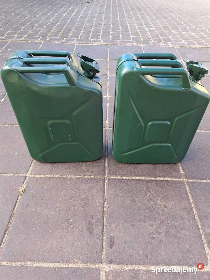 Kanister metalowy 20l Akcesoria samochodowe Białystok