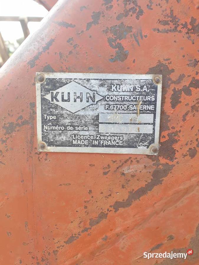 Kosiarka dyskowa kuhn GMD 44