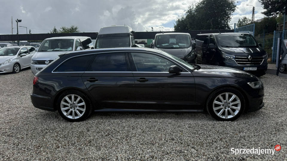 Audi A6 Avant 20 tdi Ultra 190 bi xenon ledy relingi dachowe Gdańsk