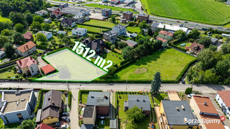 sprzedaży gruntu Mikołów 1512m2 sprzedam
