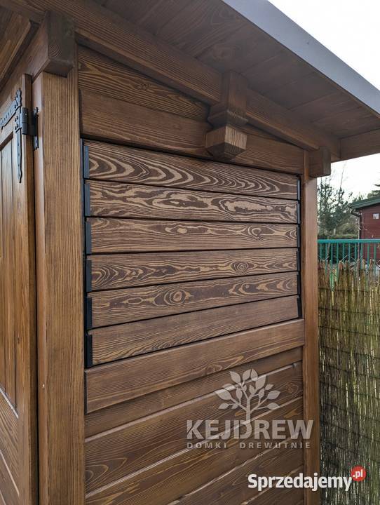 śmietnik drewniany śmietnik ogrodowy zamykany Piła Pierwsza sprzedam