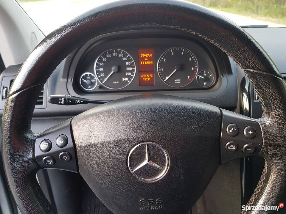 MercedesBenz Klasa A 160 95 AUTOMATIC 111 nieuszkodzony Otwock