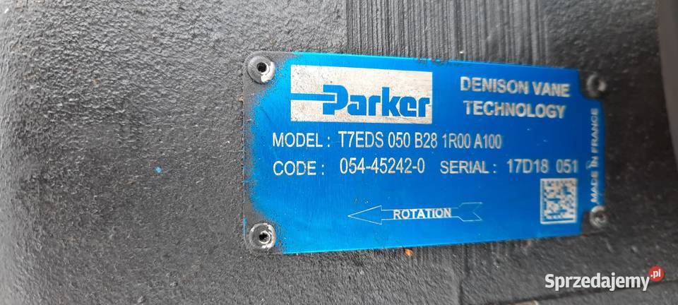 Parker pompa hydrauliczna Parker Typ T7EDS 050 B Pozostałe Pszczyna