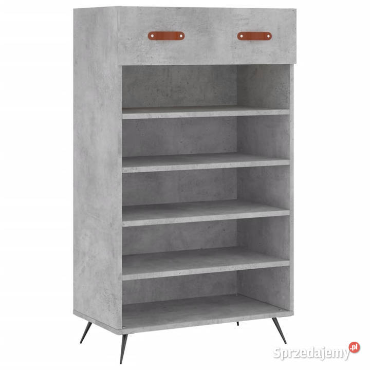 Szafka na buty szarość betonu 60x35x105 WM829584 Warszawa
