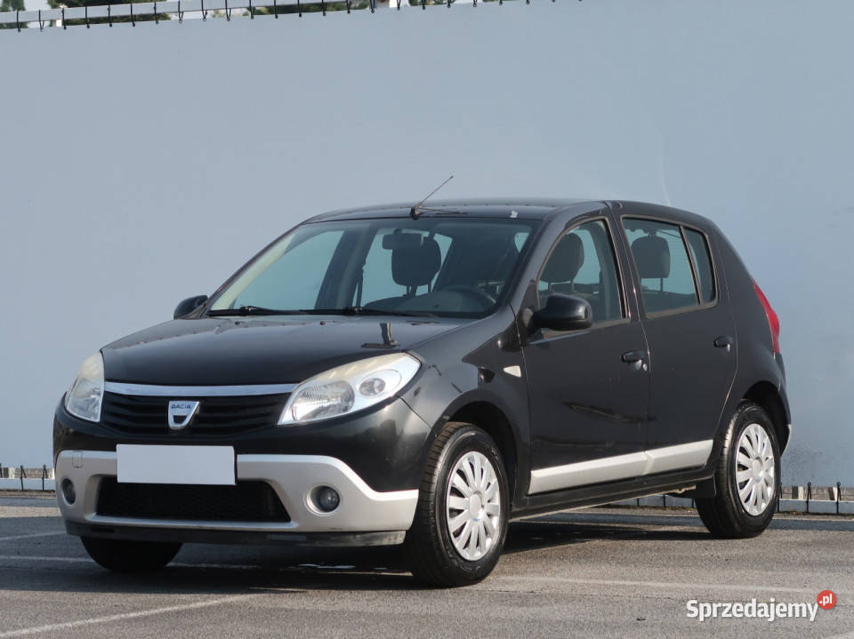 Dacia Sandero 12 16V czarny lubelskie Lublin