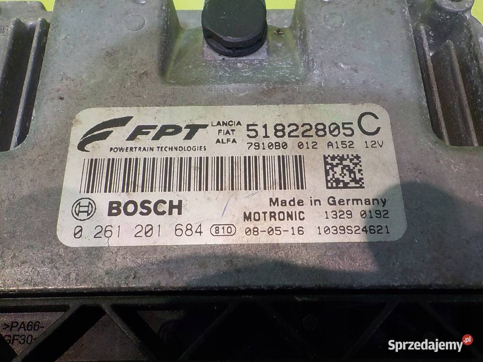 FIAT GRANDE PUNTO III 14 TJET sterownik komputer sprzedam