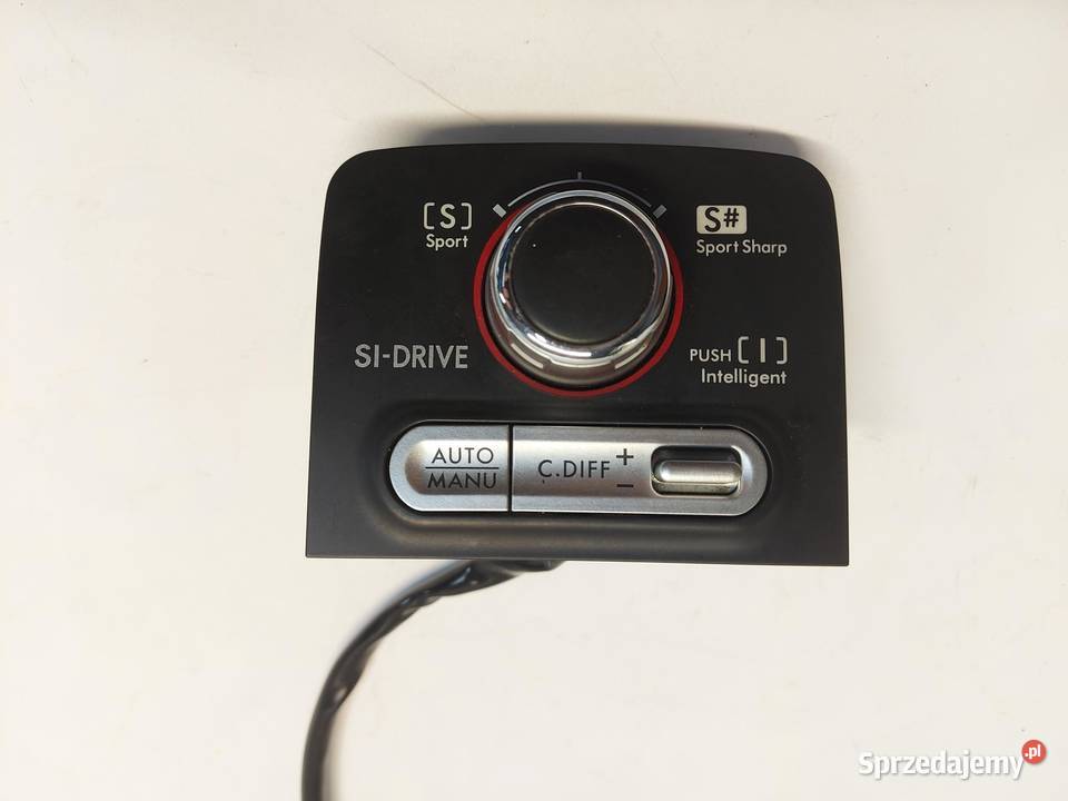Subaru WRX STI 2015r kontroler pokrętło trybu Panele sterowania, przełączniki