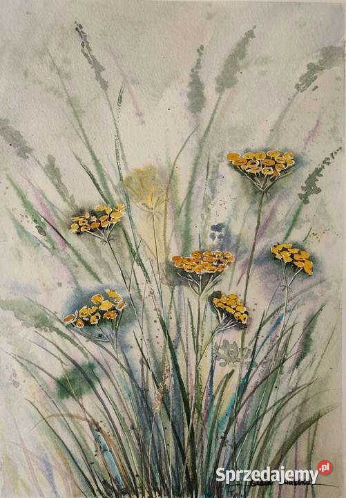 Akwarela Akwarelka Obraz pt Wrotycz Gdańsk