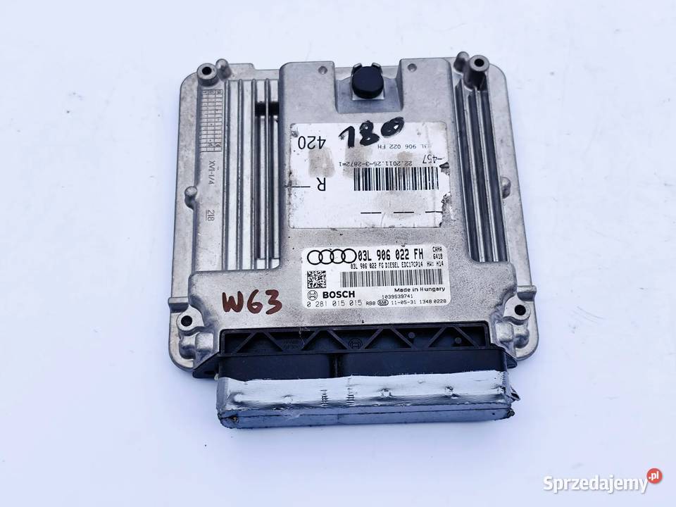 Audi A6 C6 STEROWNIK KOMPUTER SILNIKA Przemęt