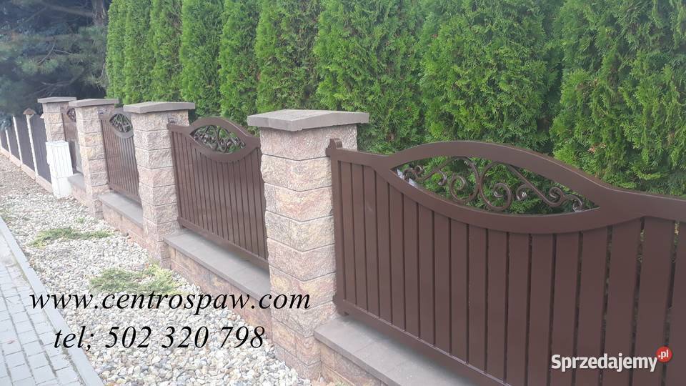 Ogrodzenie przęsło kute nowoczesne Częstochowa