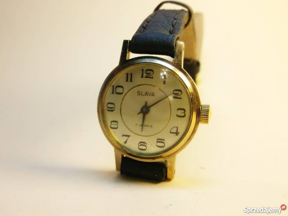 Zegarek Damski SLAVA 17 JEWELS 60 lata AU5 opolskie