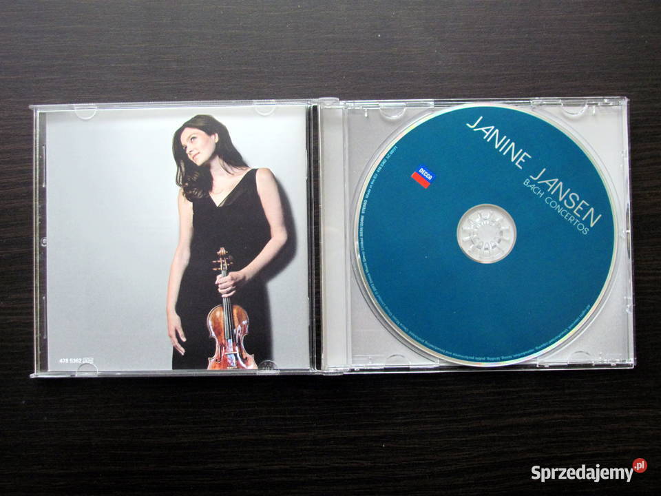 Janine Jansen Bach Concertos CD CD śląskie Sosnowiec