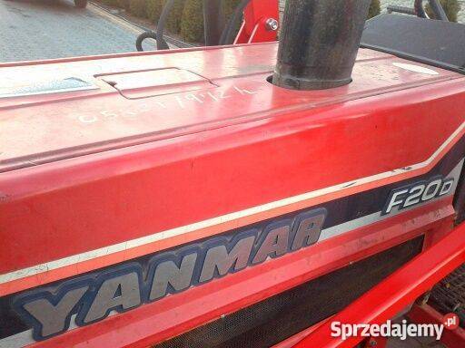 Yanmar F20 4x4 20 TUR ładowacz kubota iseki Napęd 4x4 Ciągniki Krzepielów