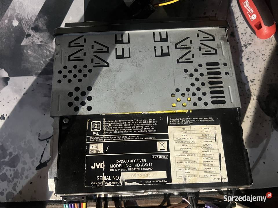 Radio Jvc kdavx11 Starogard Gdański