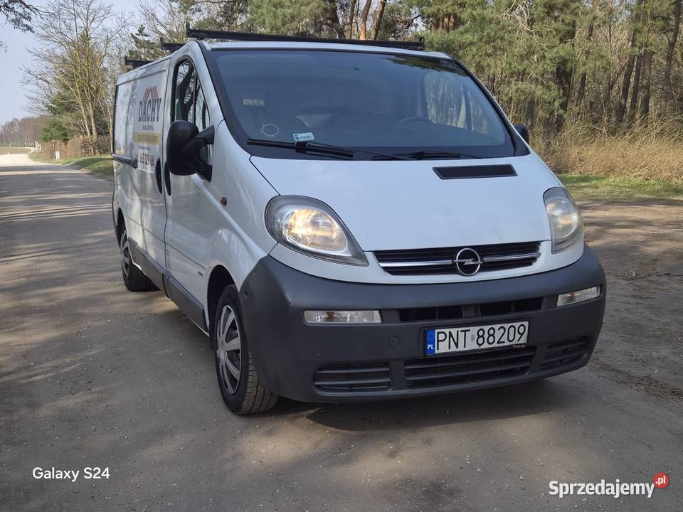 Opel Vivaro 19 CDTI 100 LONG 2006 3 osoby paka 1900cm3 Izbica Kujawska