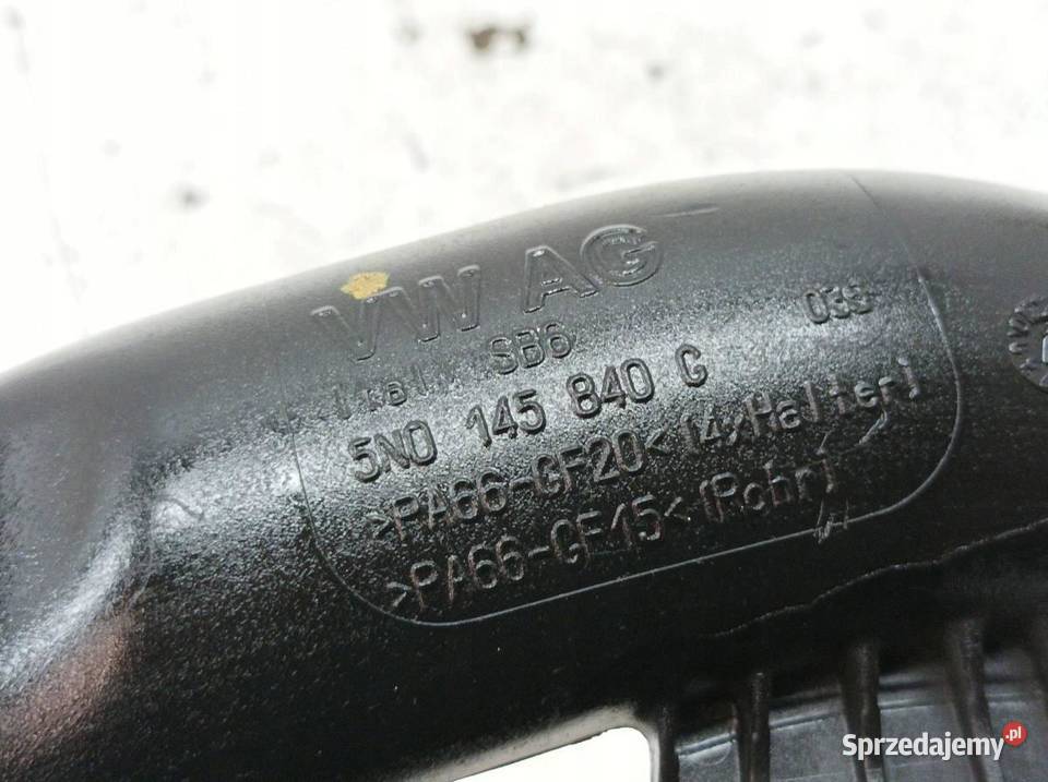 DOLOT POWIETRZA 5N0145840G 20 TDI Skoda Yeti I Przewody powietrza