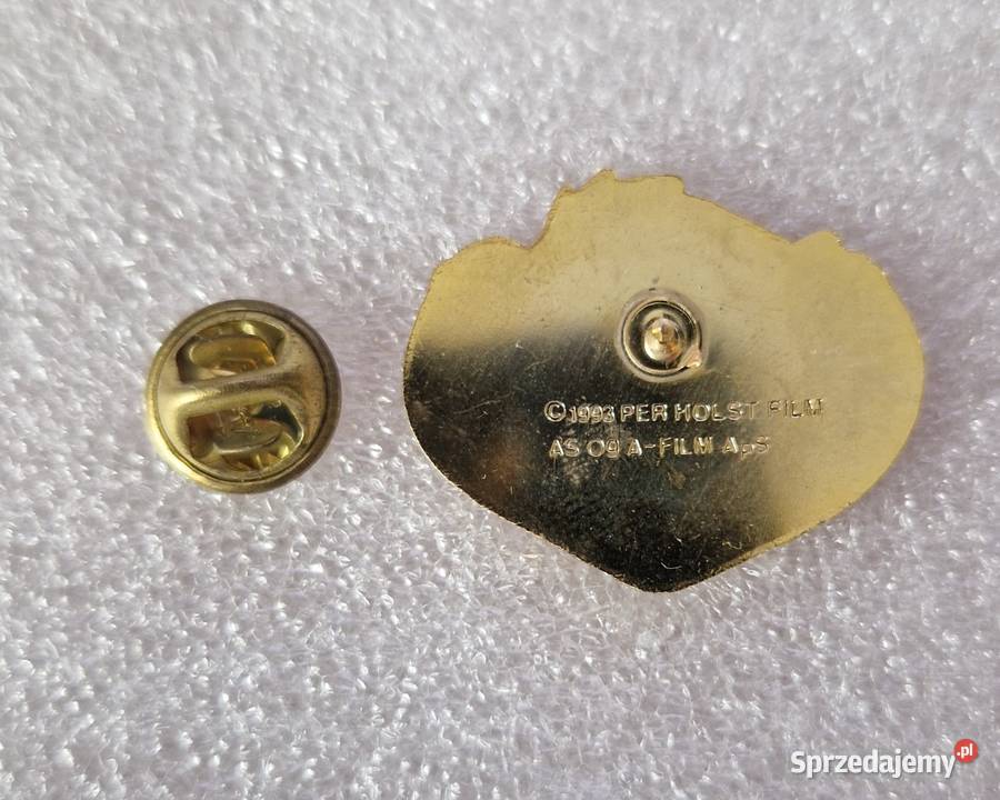 3 żółte przypinkipiny Warszawa