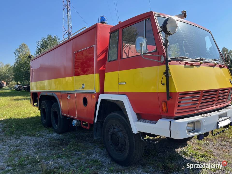 Straż pożarna Steyr 6x6 pożarniczy