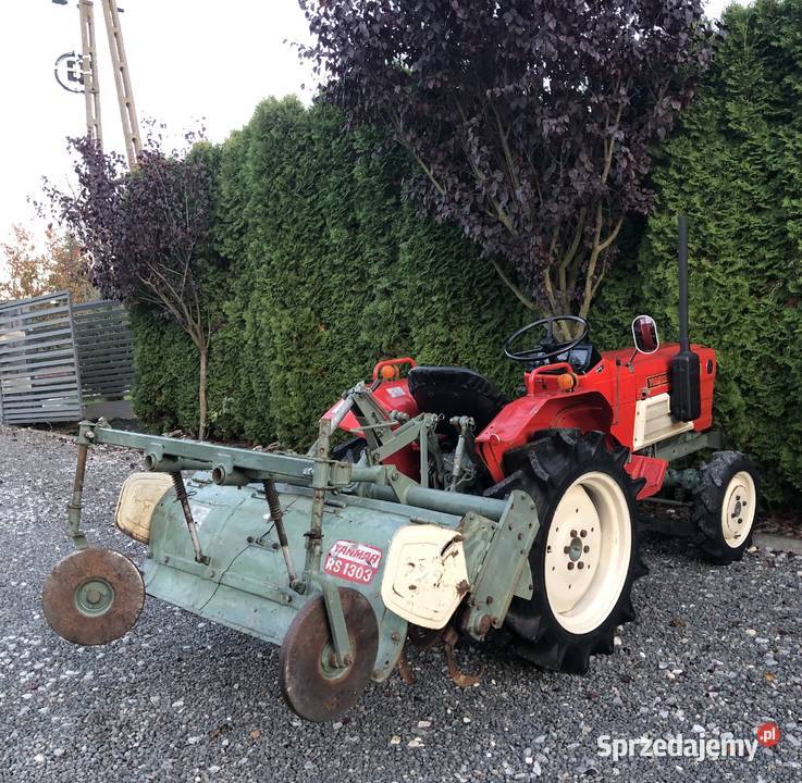 Traktorek 4x4 Yanmar YM1610D z glebogryzarką Kraśnik