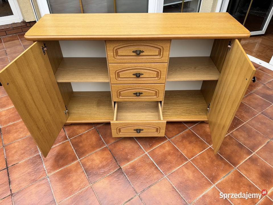 Komoda stylowa dębowa szafka bufet Garwolin sprzedam