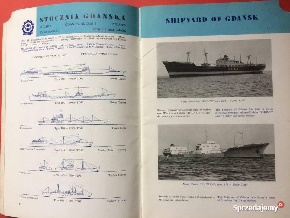 3182 Przemysł Stoczniowy W Polsce Szczecin sprzedam