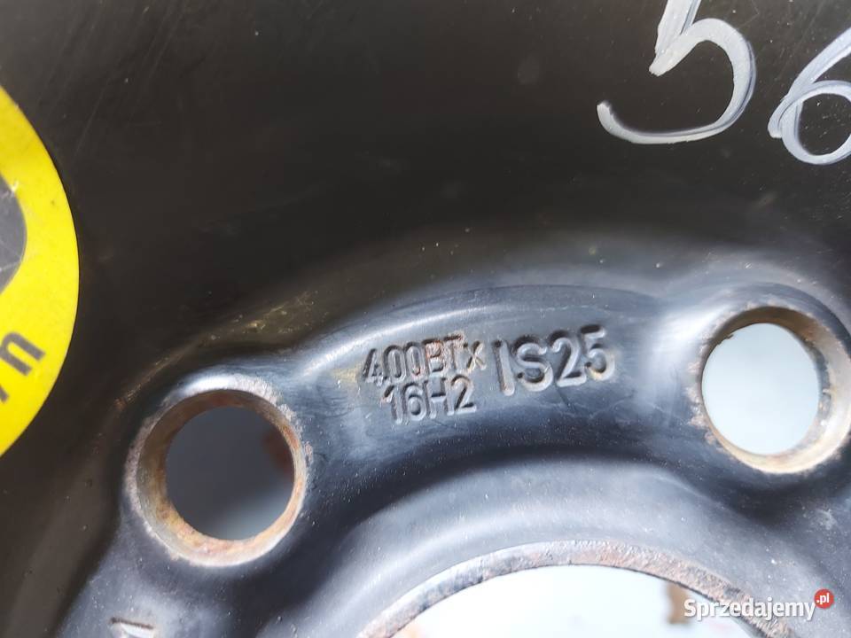 OPEL ASTRA J K koło dojazdowe 1157016 92M 5x105 Kielce