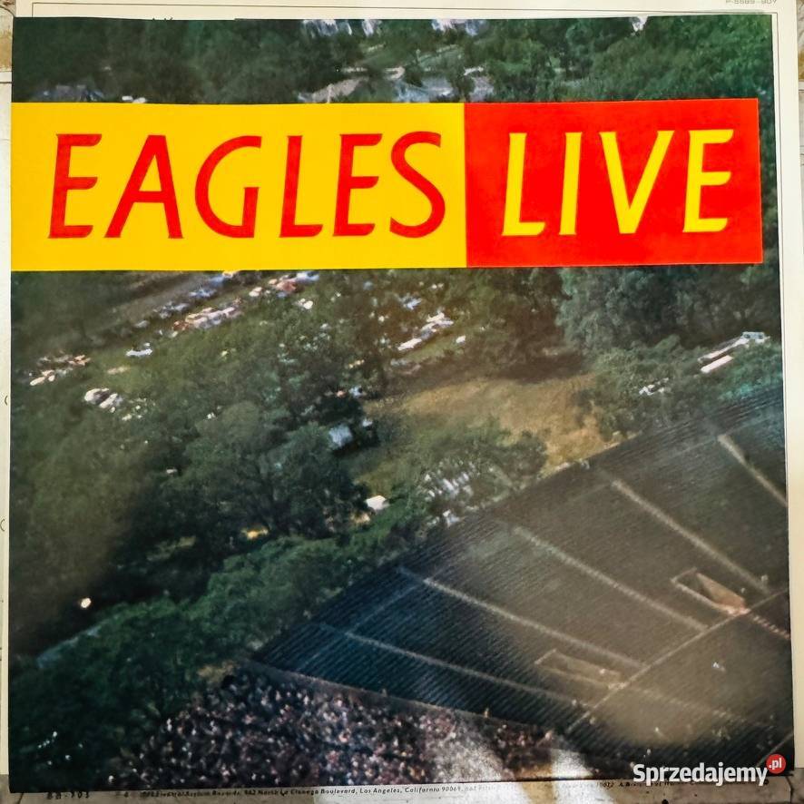 Eagles Eagles Live NMNM Japan Obi 2LP 1980 Gdynia