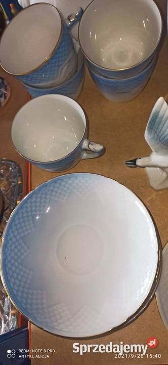 Filiżanka na podstawce Mewy Royal Copenhagen Porcelana i szkło Gdańsk sprzedam
