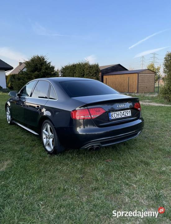 Audi A4 B8 20 TFSI 195 S line remoncie Bez wady benzyna Motoryzacja małopolskie Gromiec
