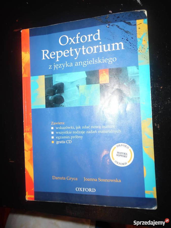 Repetytorium Z Języka Angielskiego Dla Liceów I Techników Poziom Rozszerzony Matura Oxford repetytorium z języka angielskiego - nowa matu Oborniki