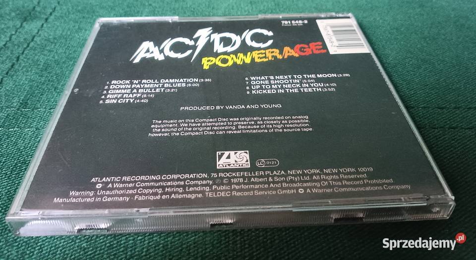 ACDC Powerage CD Zbylitowska Góra sprzedam