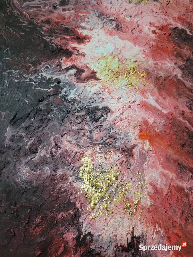 Duży obraz teksturowany 55x75 Kępno