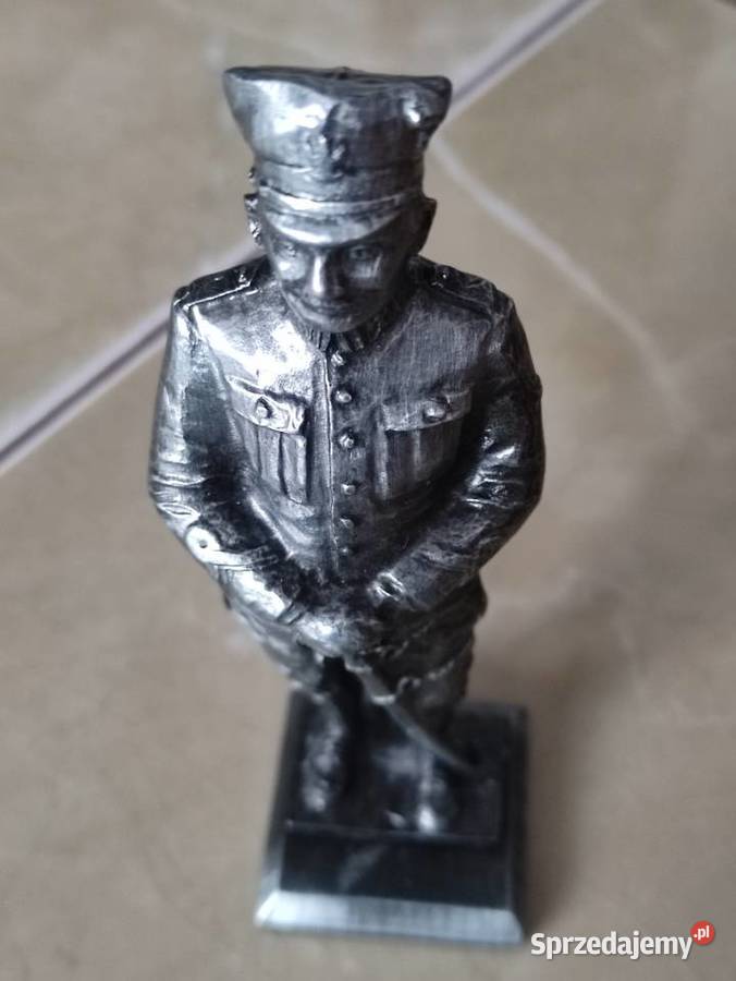 Statuetka majora Stanisława Taczaka metal Unikt