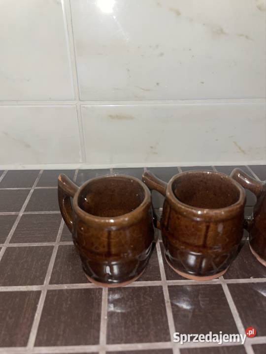 Ceramiczne kubki do picia w stylu Tiki mazowieckie Warszawa