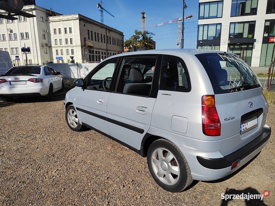 Hyundai Matrix 16 Benzyna2004Świeży przegląd i manualna Łódź sprzedam
