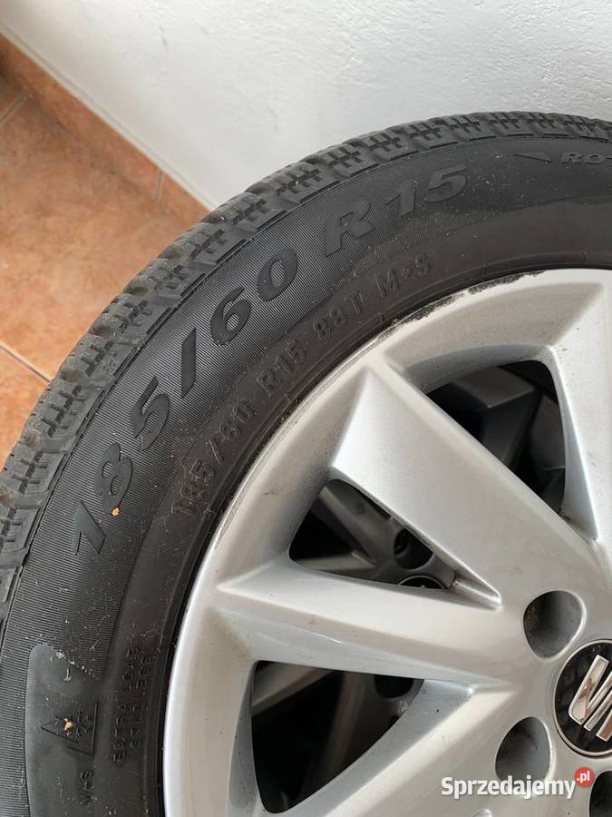Koła zimowe opony PIRELLI i felgi alum18560 R15 mazowieckie Warszawa
