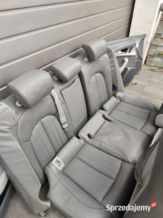 Fotele Sline Audi A6C7 skóra mazowieckie Sochaczew sprzedam
