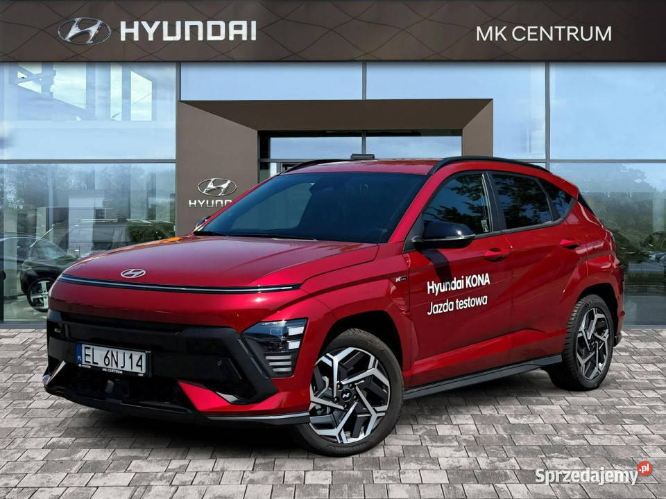 Hyundai Kona 16 TGDI 6DCT 2WD 129 N Line MY25 czujnik zmierzchu Piotrków Trybunalski sprzedam
