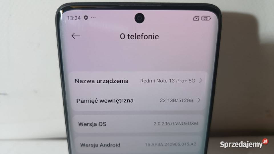 Smartfon Redmi Note 13 Pro 5G 12512GB Katowice