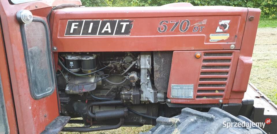 Ciągnik Fiat 670 napęd 4X4 Kabina rolniczo WOM 540/1000 obr. Tarnogród