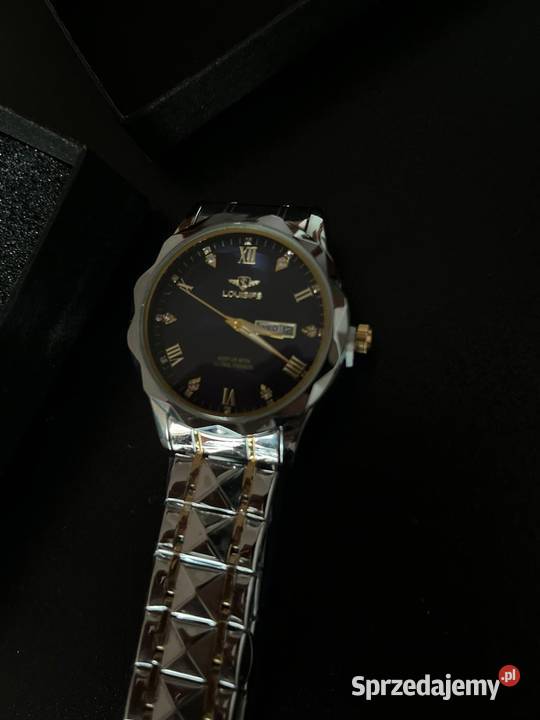LOUISIFS Męski Luksusowy Zegarek Kwarcowy NOWY Warszawa sprzedam