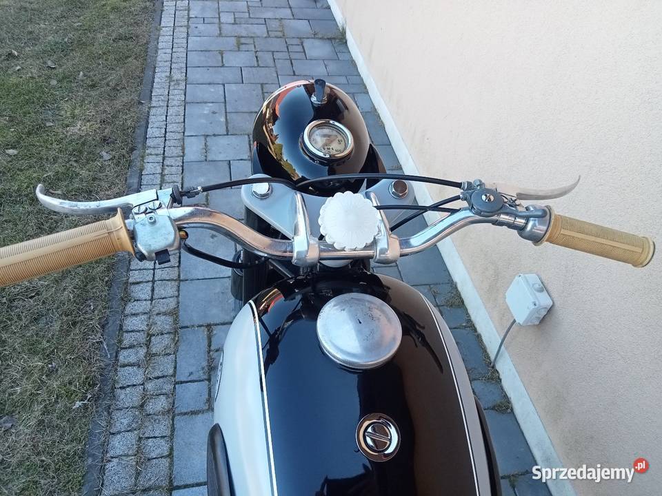 Polski Motocykl zabytkowy SHL m11 Nowy Sącz