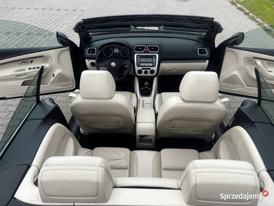 Piękny Vw eos cabrio sztywny dach 16 benzyna pomorskie Kobylnica