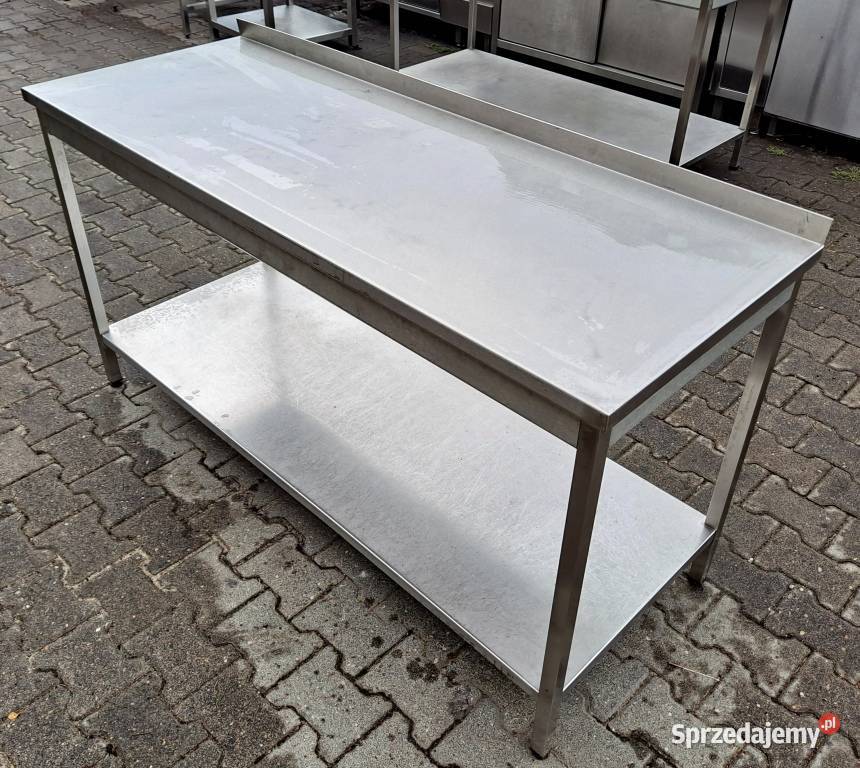 STÓŁ GASTRONOMICZNY Z PÓŁKĄ 1606085 M1791N Nowe Skalmierzyce
