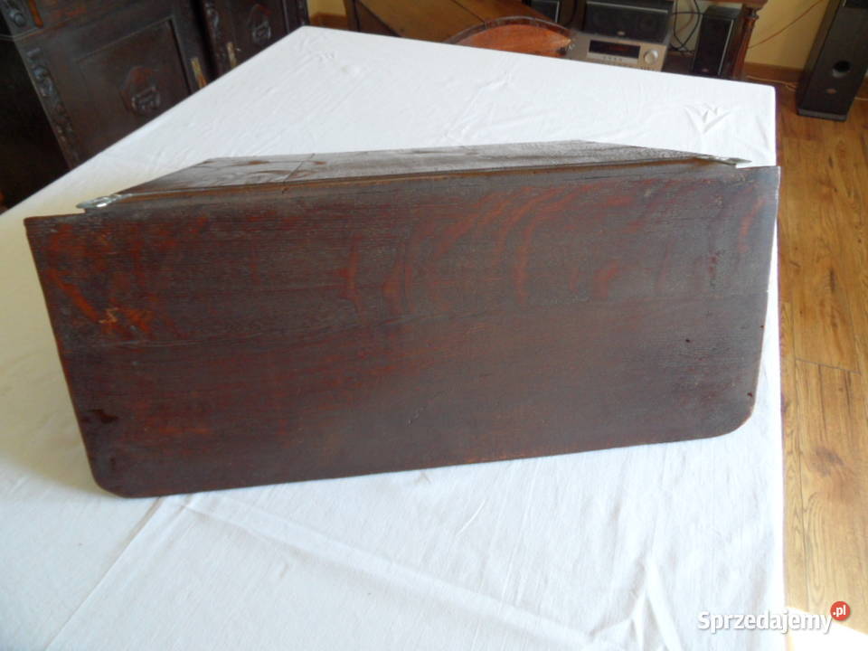 Zabytkowy dębowy wieszak ubraniowy Lubartów sprzedam