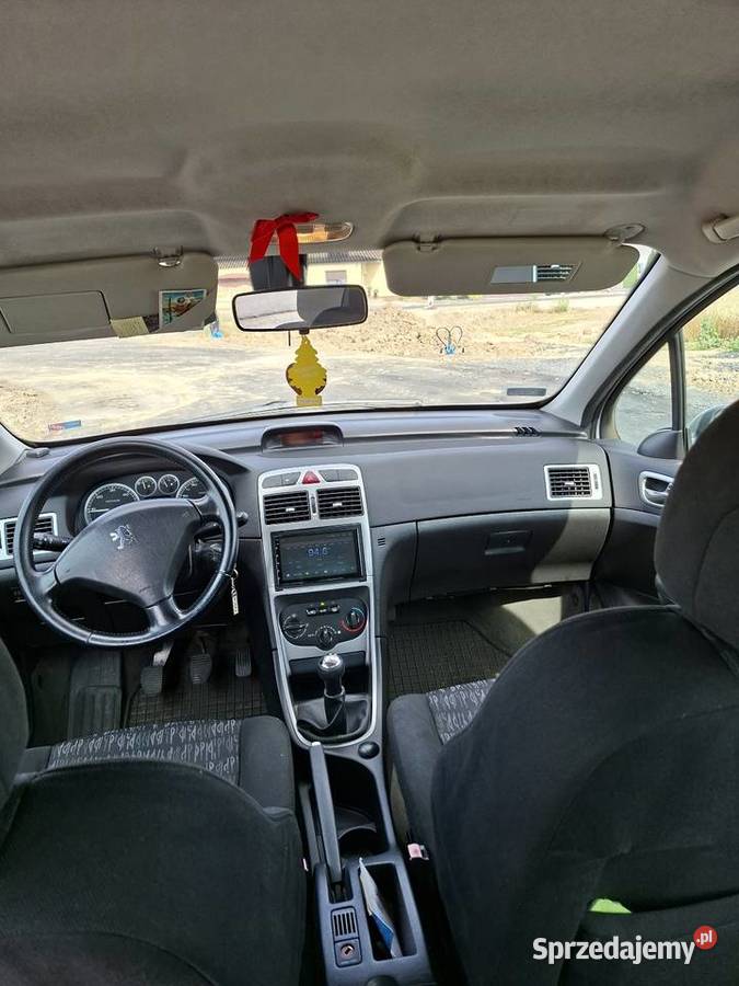 Peugeot 307 super stan klima mrozi kamera cofania 307 Koźmin Wielkopolski
